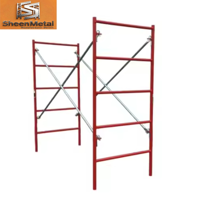 European Layher Facade Steel Scaffolding System for Construction Use
