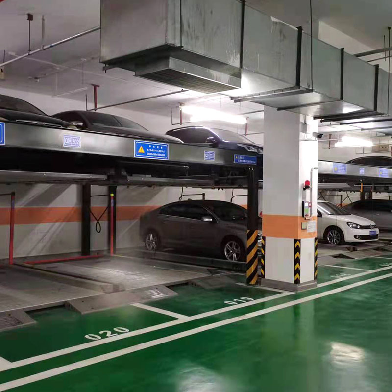 Custom Steel Structure CE Approved Smart Parking Systemparking Equipment for Industrial Park Zone Estate