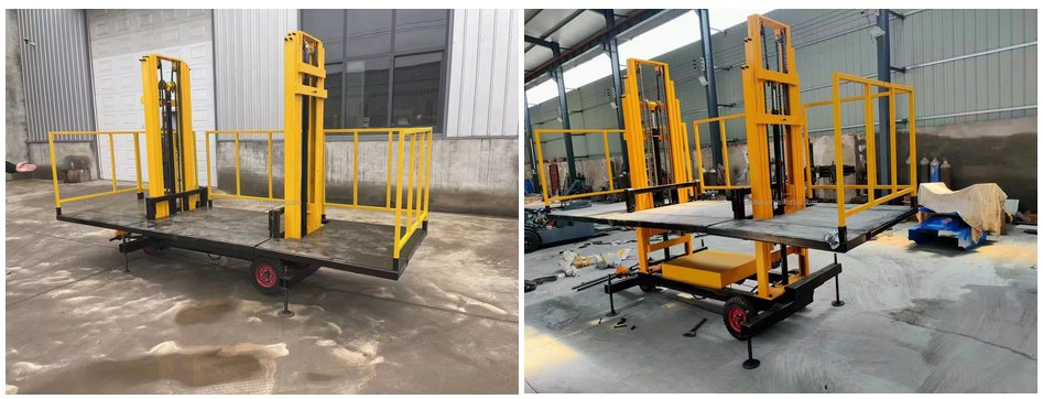 Hydraulic Elevator Platform Caffolding Lifting Crane Equipment