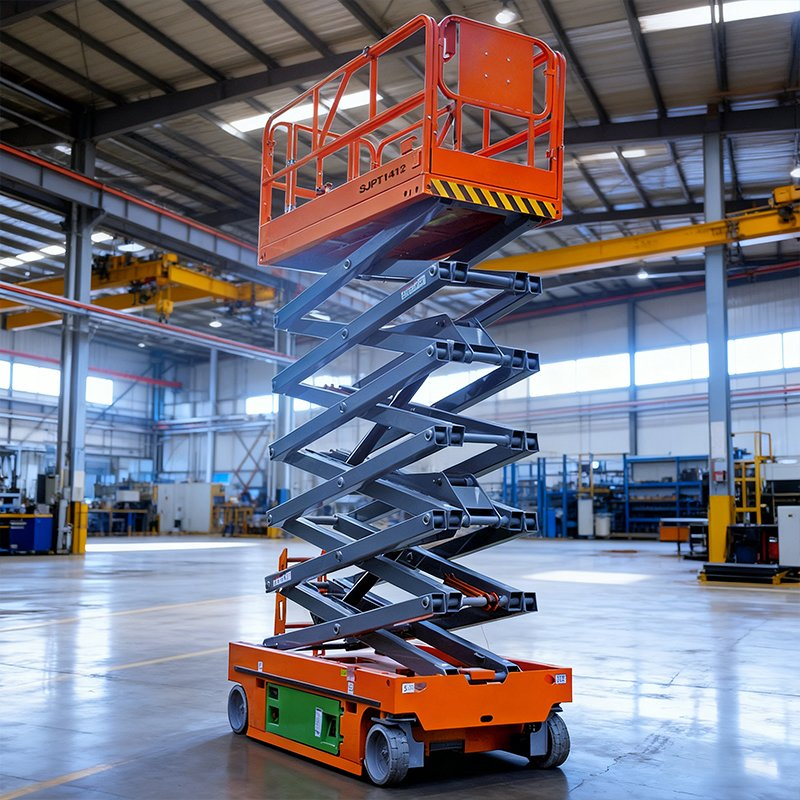 Electric Scissor Lift: Robust Mobile Aerial Work Platform Solution
