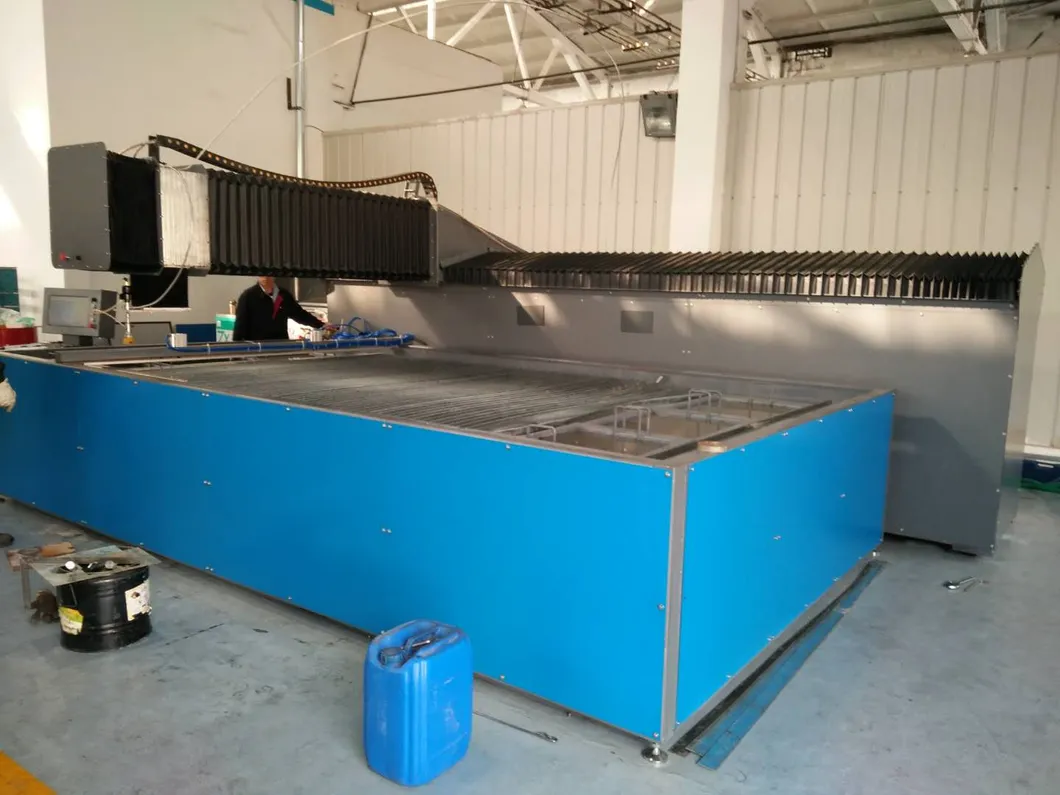 4m*2m Fly waterjet