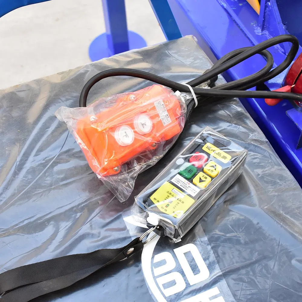 Mobile Electric Scissor Lift Platform Hydraulic Aerial Work Lift with CE Certification for Warehouse Maintenance