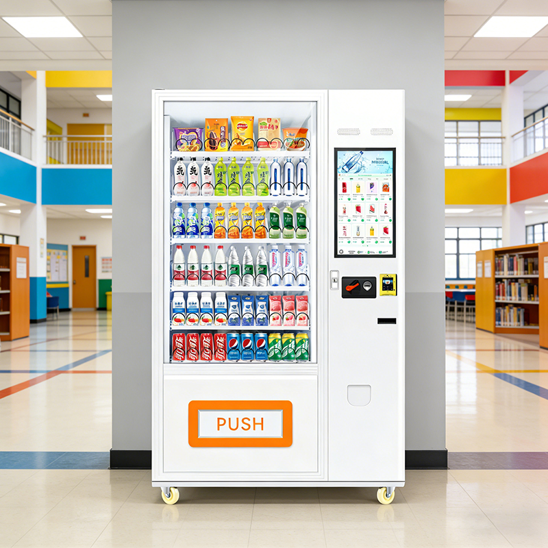 Premium Bandeng Vending Machine with Spacious Dimensions for Easy Access