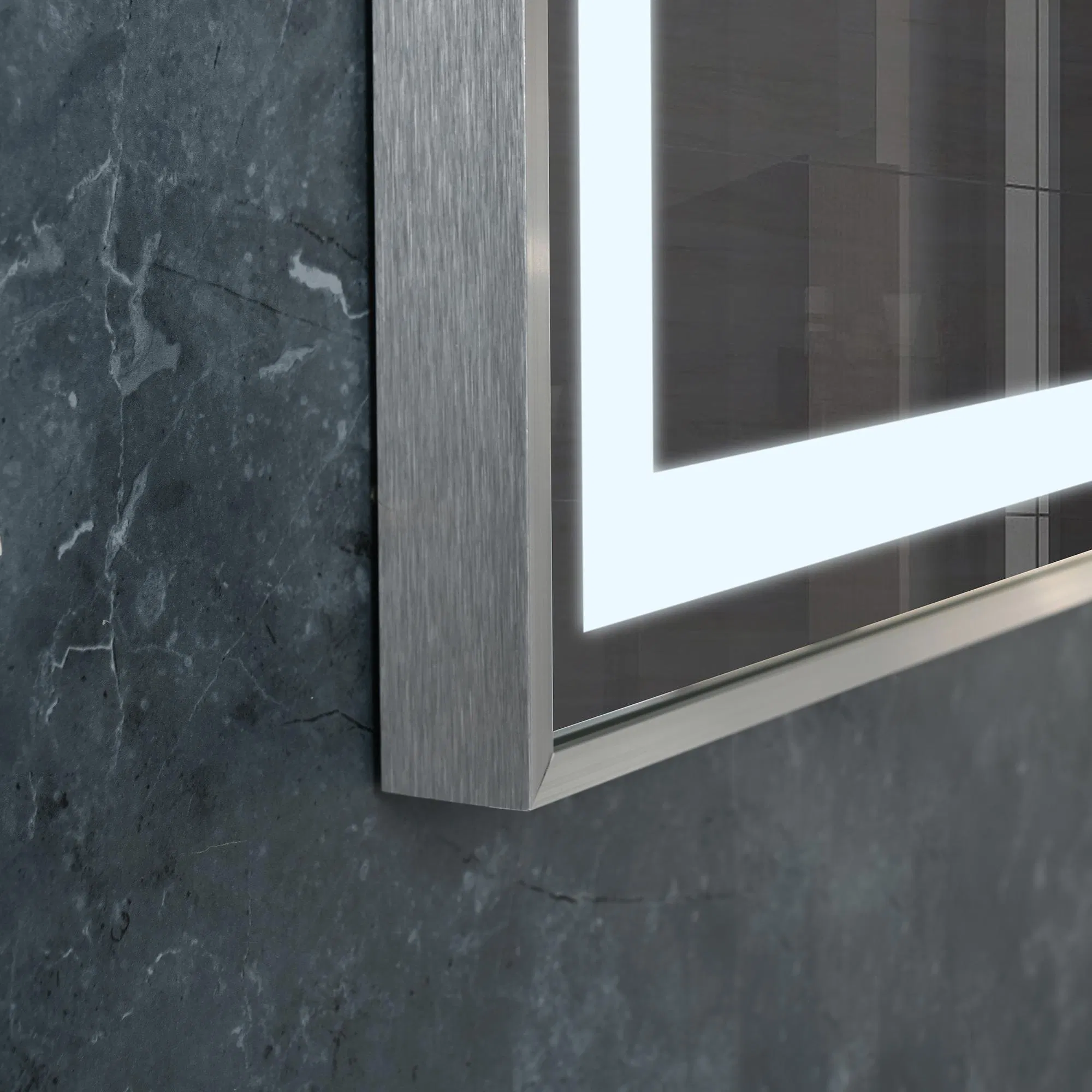 Factory Directly Smart Touch Sensor Illuminated Lighted Wall Mount LED Bathroom Mirror