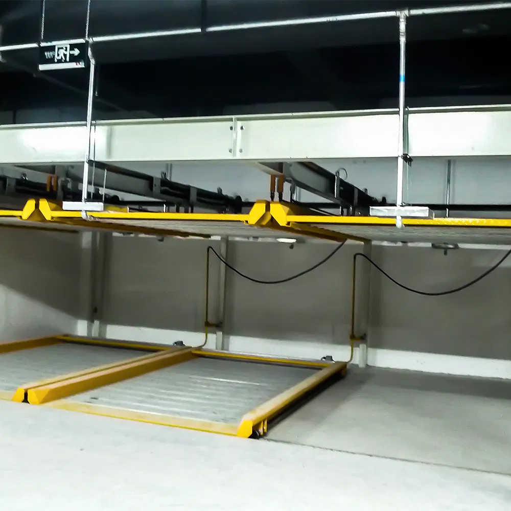 Two Floor Puzzle Parking System for 7 Cars CE Certificated Tabitha