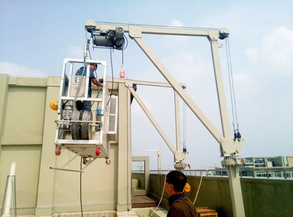 Davit Arm Bmu System