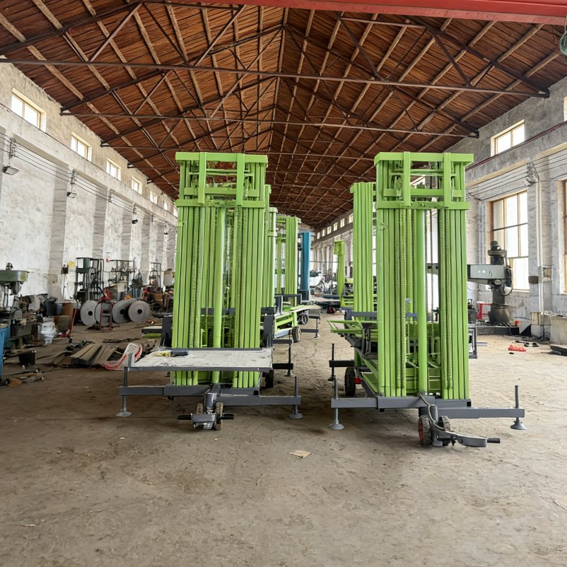 Durable Electric Hydraulic Masonry Lifting Platform for Construction Site Use