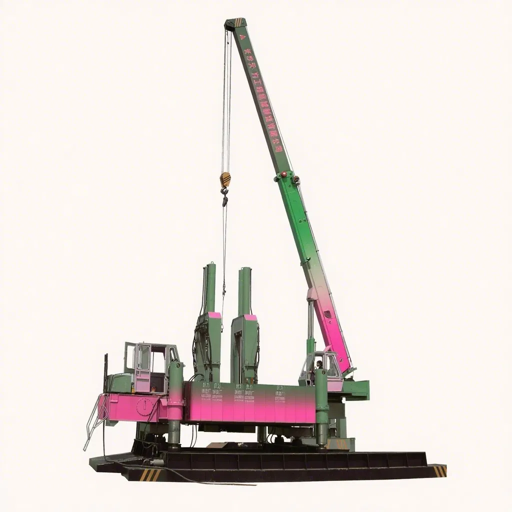Durable H-Pile and Steel Tube Static Piling Equipment for Construction