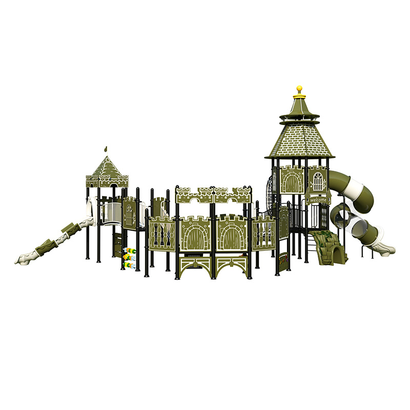 Kids Indoor Playground Equipment Alt-Tq25003 with Installation Guide and CAD