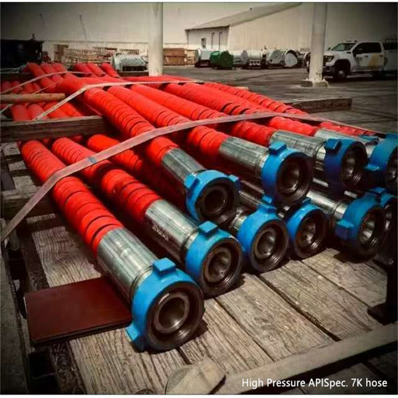 Heavy-Duty API 7K Rotary Drilling Hose - Flexible Hydraulic Hose Solution