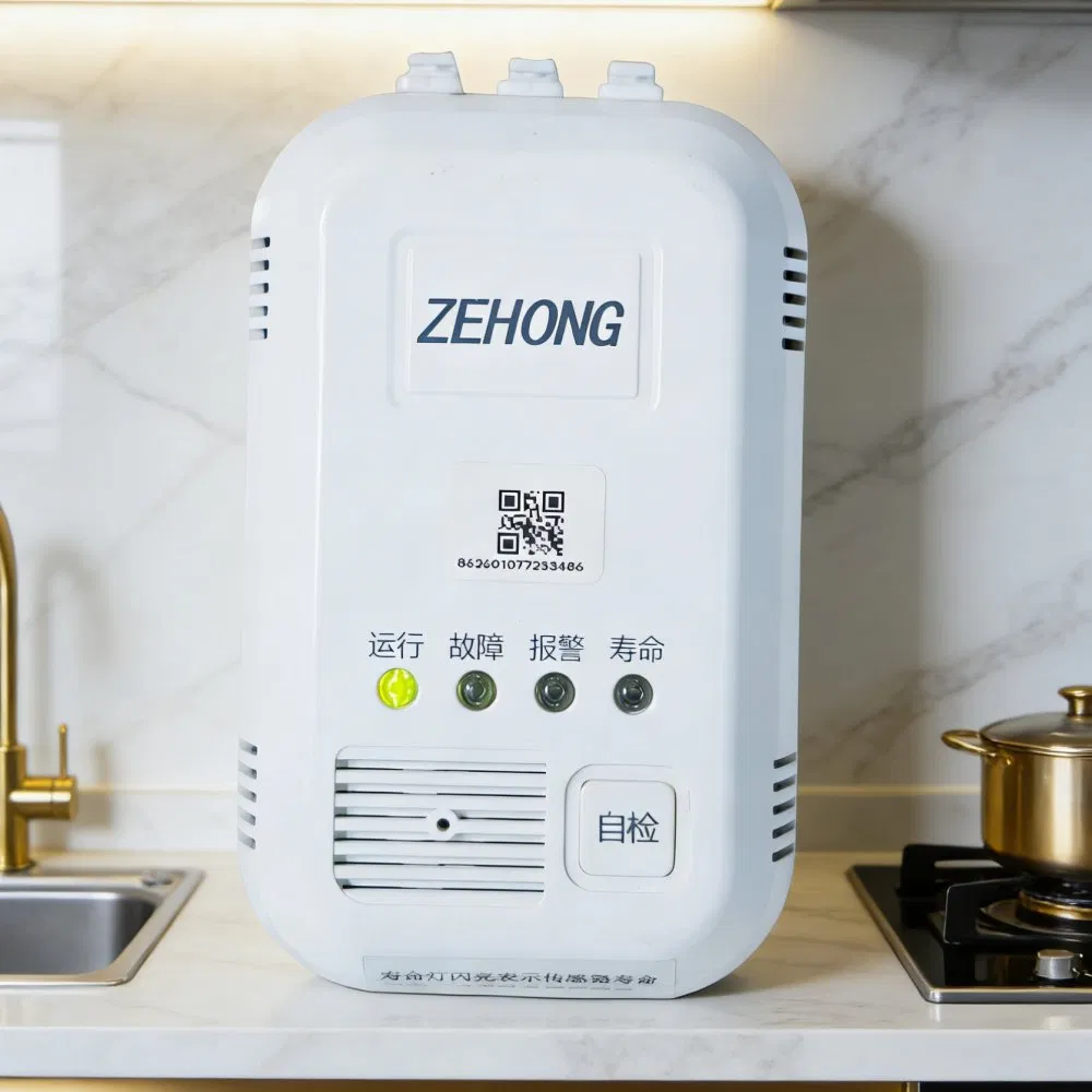 Smart Home Gas Safety Guard Auto Alarm &amp; Remote Notification Combustible Gas Alarm