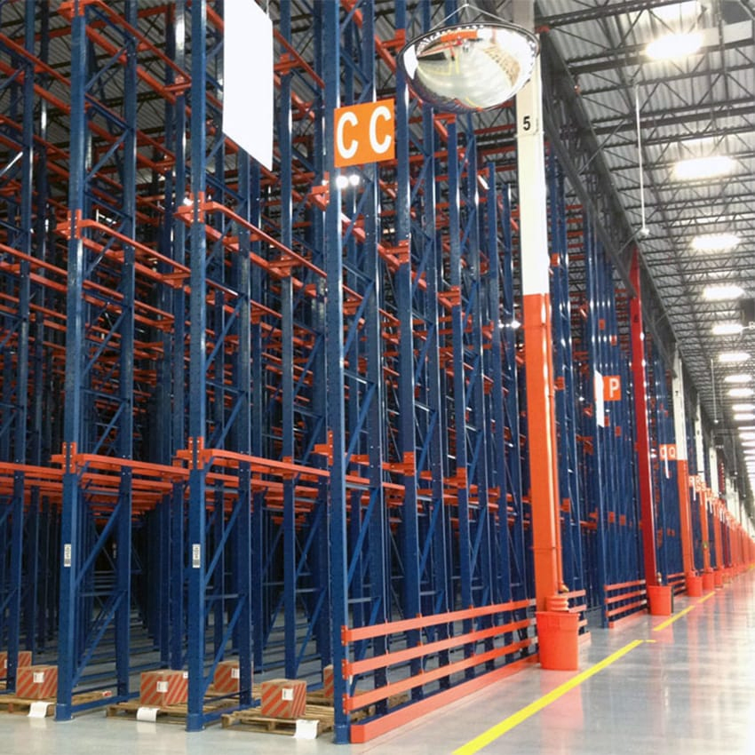 Premium Drive-in Pallet Racking System with Fast Access to Position Fifo Storage