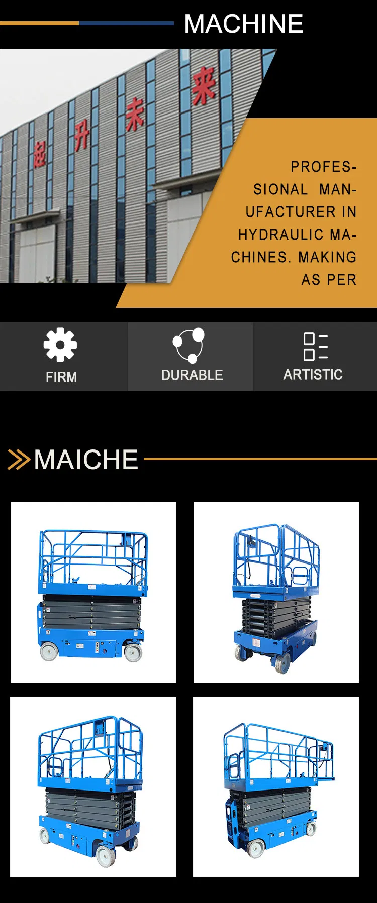 Scissor Lift Detail 1