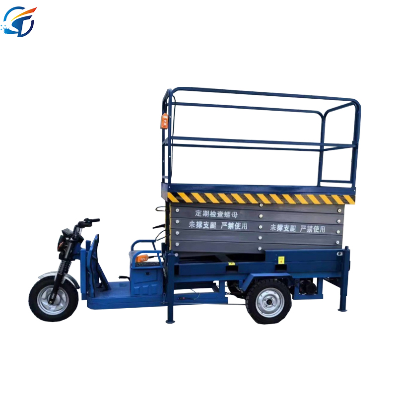 Electric Hydraulic Lifting Platform, Scissor Lift Maintenance Operation Aerial Work Platform