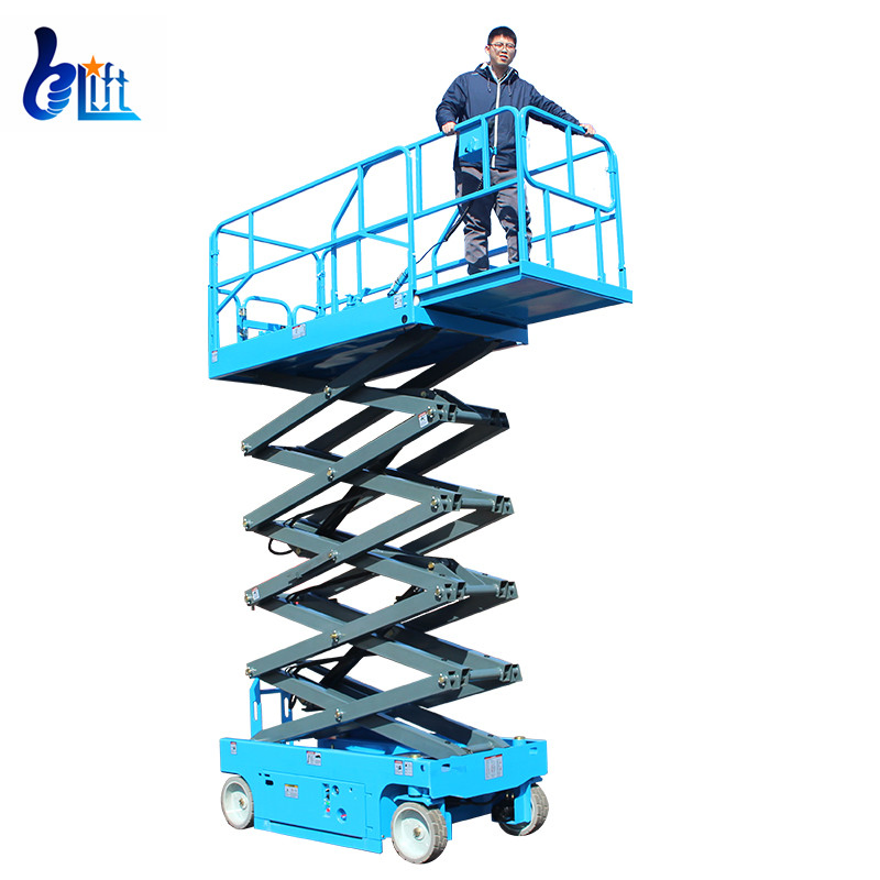 Custom Hydraulic Self Propelled Height Extend Size 0.9m Mobile Cargo Lifting Equipment