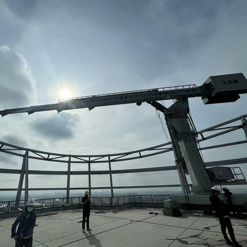 Watsond Cleaning System Building Construction Maintenance with Safety Features/Customized Bmu