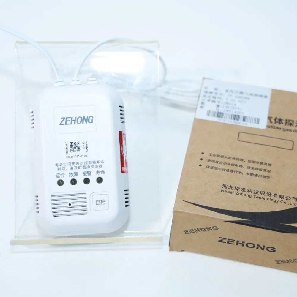 Smart Home Gas Safety Guard Auto Alarm &amp; Remote Notification Combustible Gas Alarm