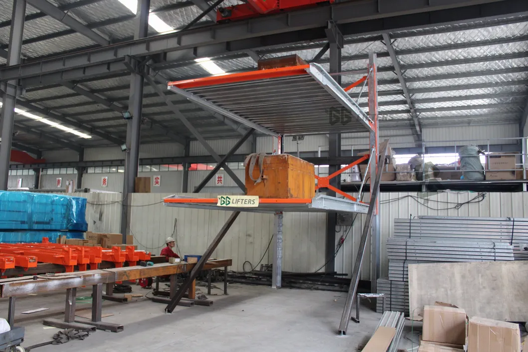 Hydraulic pit lifting type mechanical car lift