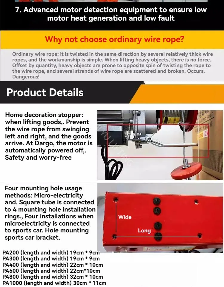 Miniature Electric Winch 13