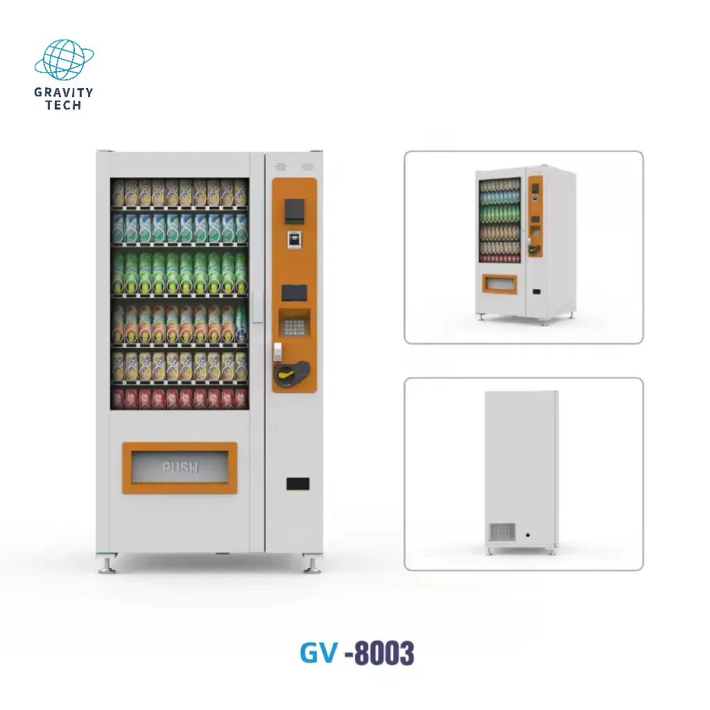 Smart Snack Vending Machine for School with Card Reader System