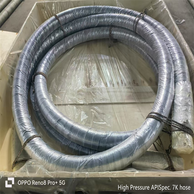 Heavy-Duty API 7K Rotary Drilling Hose - Flexible Hydraulic Hose Solution