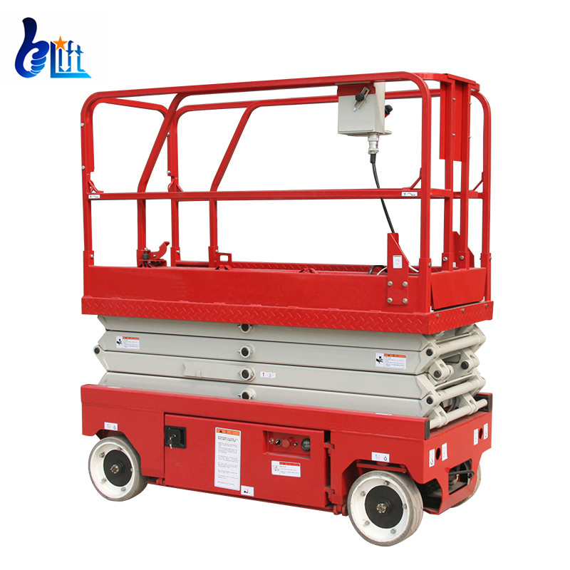 Custom Hydraulic Self Propelled Height Extend Size 0.9m Mobile Cargo Lifting Equipment