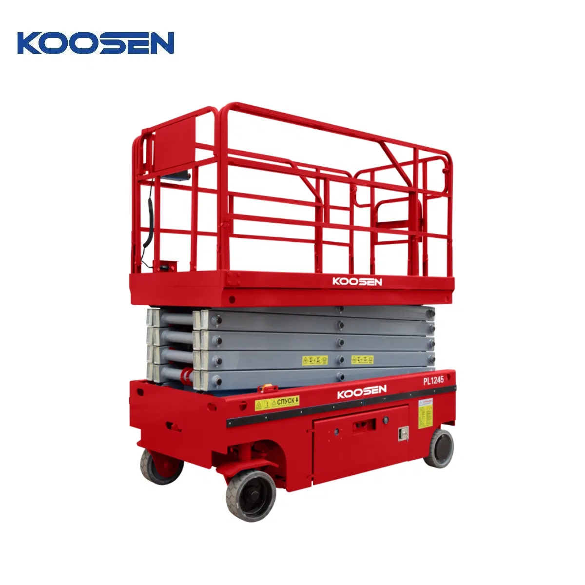 Warehouse Maintenance Mobile Hydraulic Scissor Lift Platform