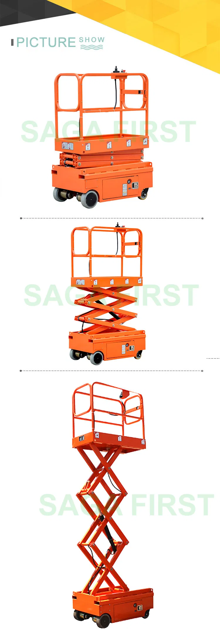 Mini Scissor Lift Display