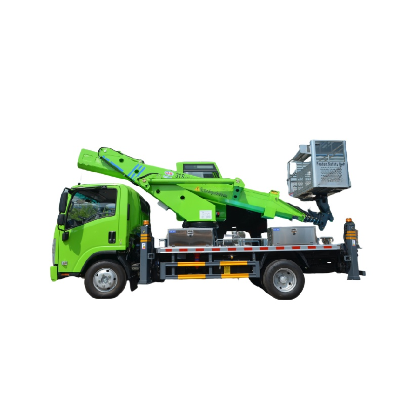 Isu Zu Hybrid 28m-32m Telescopic/Articulating Boom for Complex Access with Versatile Reach