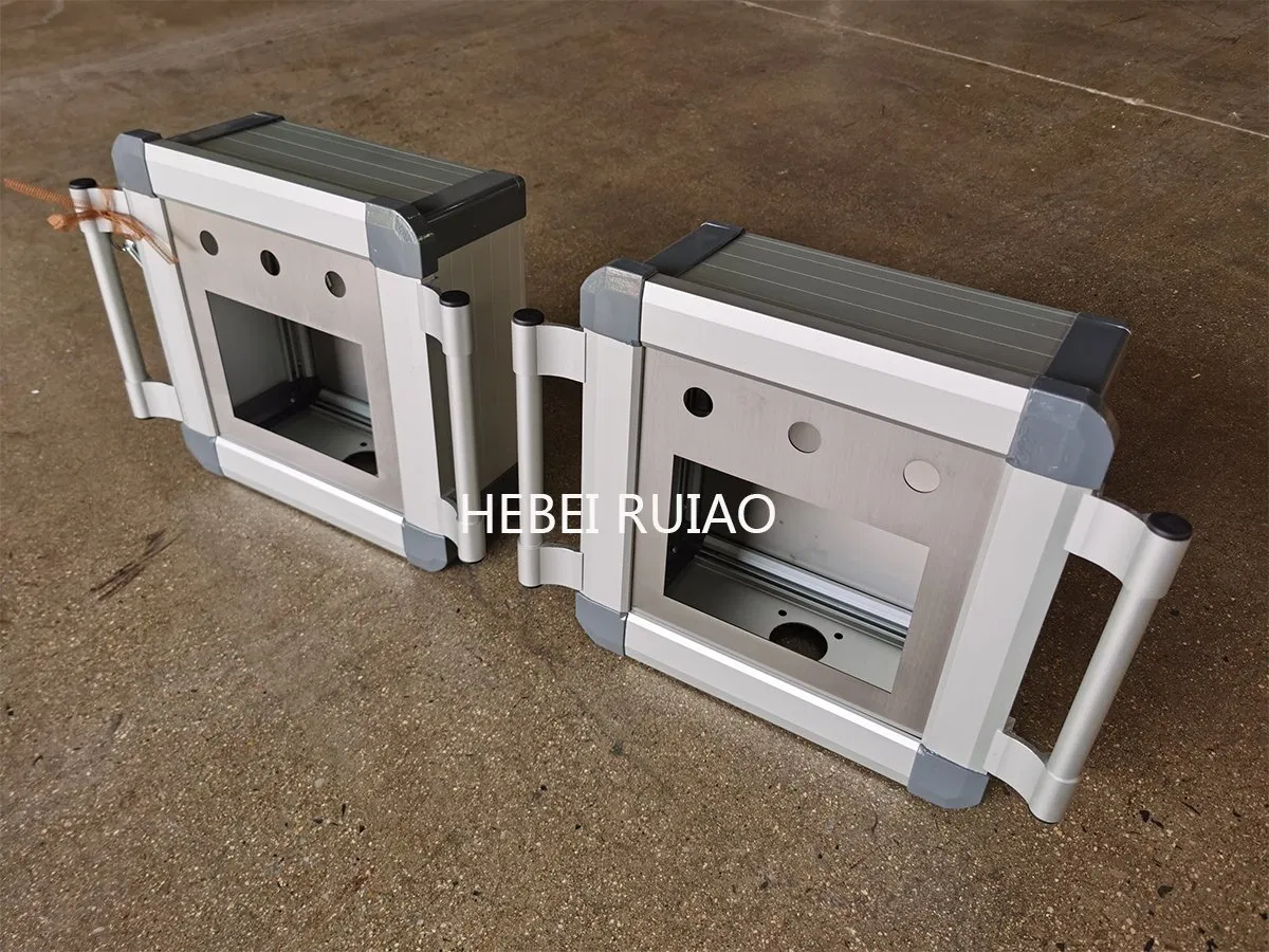 Ruiao Customized Aluminum Machine Screen Enclosure in Silver Gray