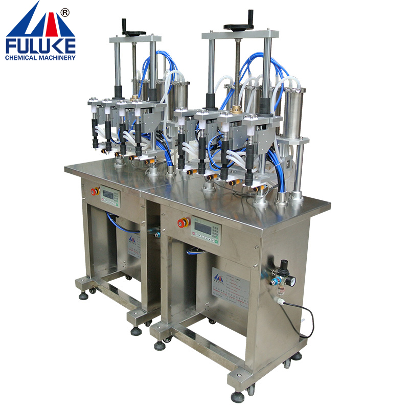 Perfume-Filling-Equipment (Modular) - for Glass/Plastic Bottles, with Bottle-Unscrambling-Filling-Capping Set ISO9001-Micro-Negative Pressure Tech