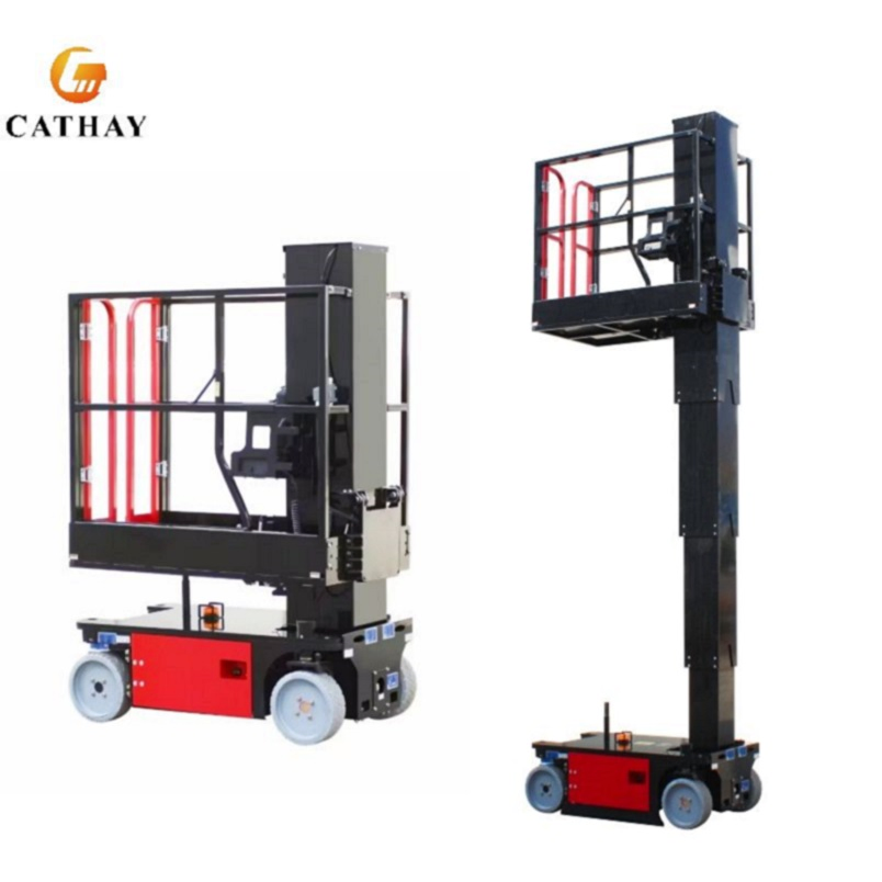 Safest Hydraulic Self Propelled Vertical Lifting Equipment Easy to Move