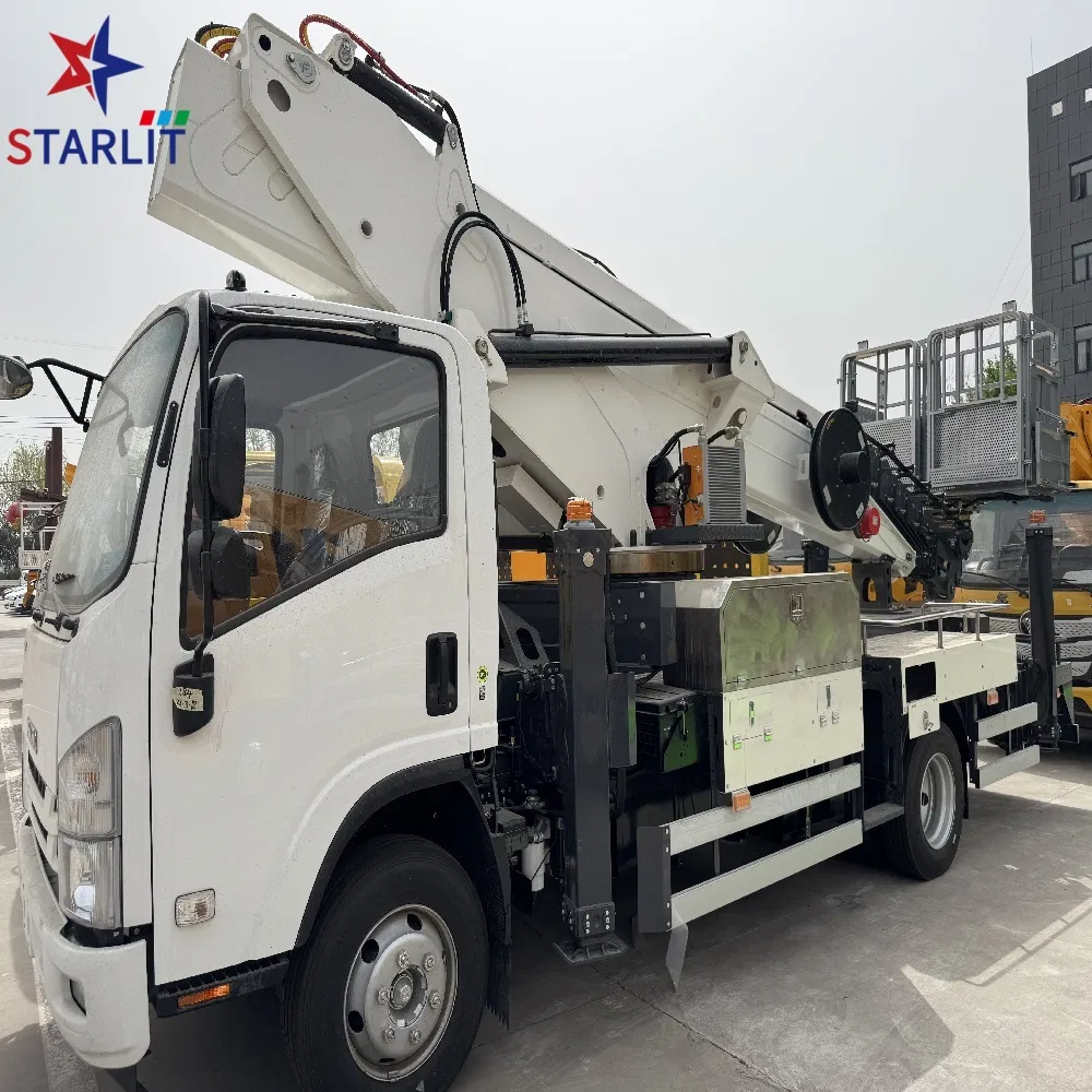 Operator-Friendly Telescopic Boom Truck Mobile Elevating Work Platform for Warehouse Maintenance