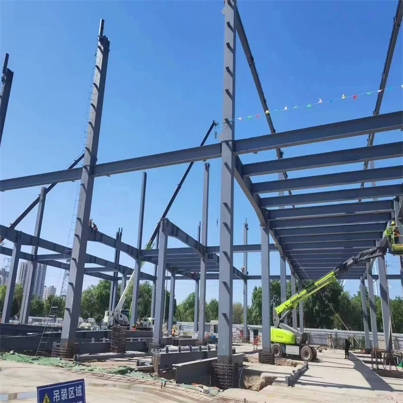 Customizable Light Steel Frame Prefab Industrial Hangar Solutions