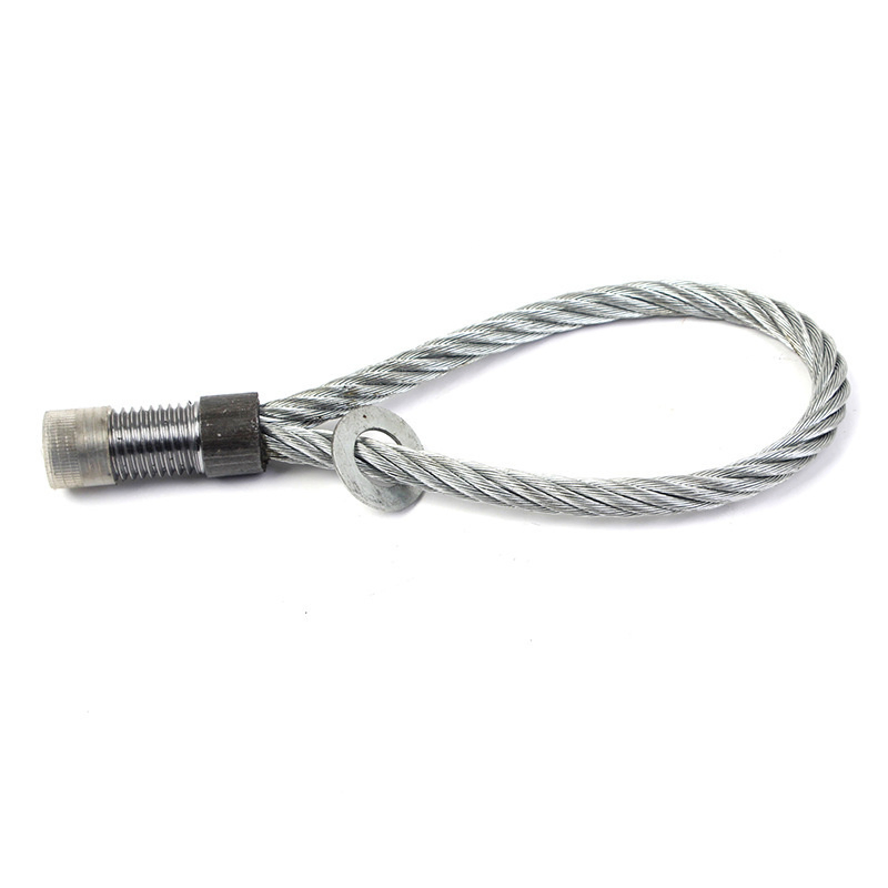 Reliable Pressed Wire Rope Loop Sling for Construction Site Lifting and Industrial Rigging Solutions