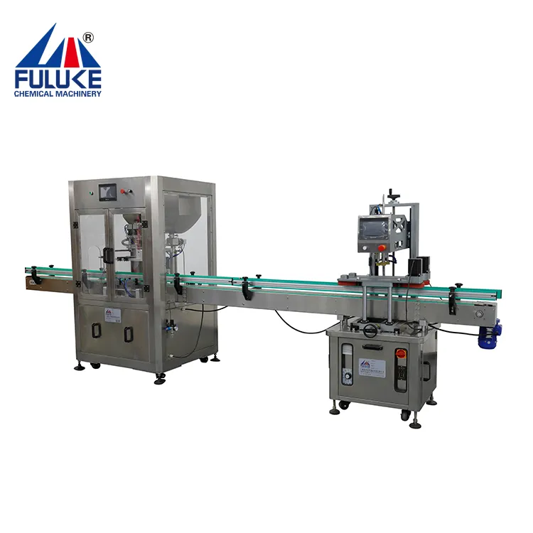 Automatic liquid production line