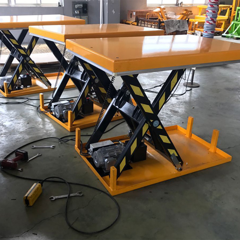 Hydraulic Stationary Fixed Scissor Lifting Platform Lift Equipment