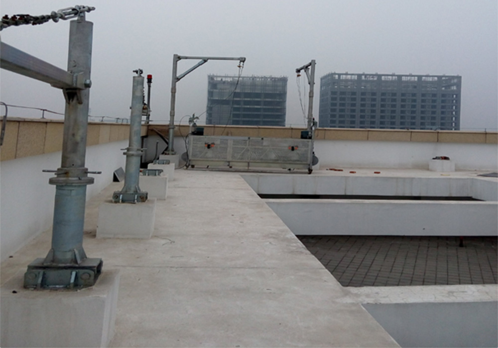 Bmu Davit System for Glass Cleaning and Maintenance Machine