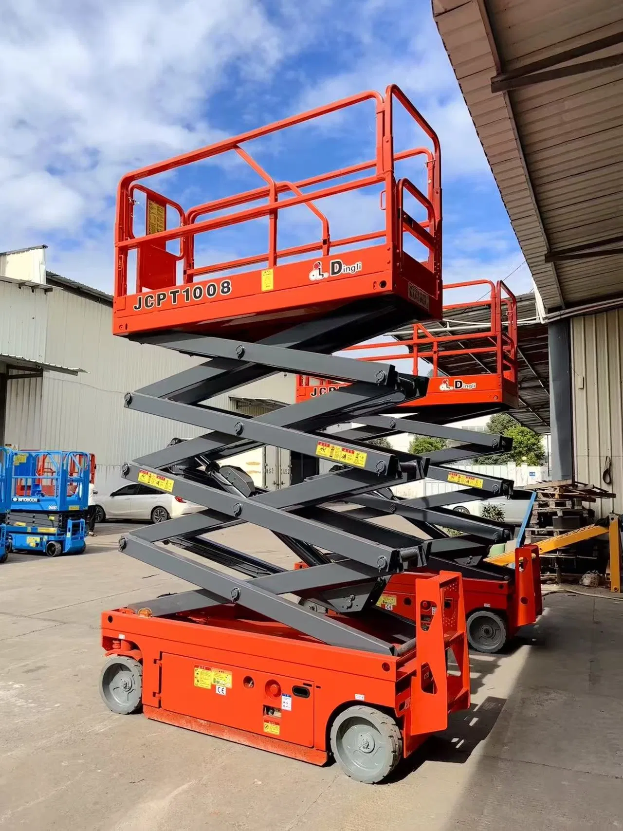 4-Wheel Self-Propelled Hydraulic Scissor Lifting Equipment