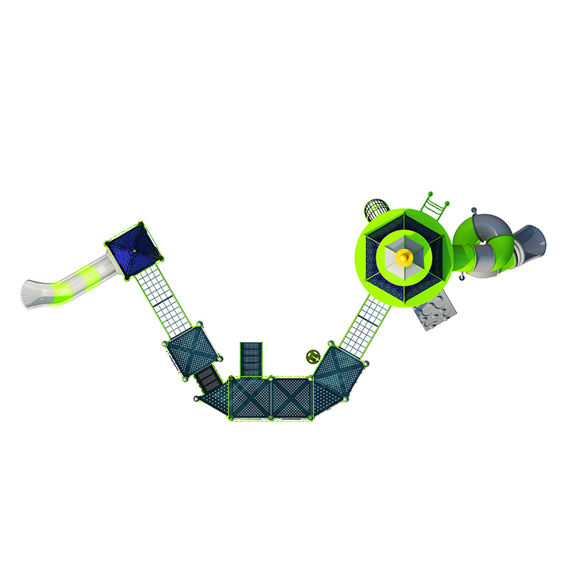 Kids Indoor Playground Equipment Alt-Tq25003 with Installation Guide and CAD