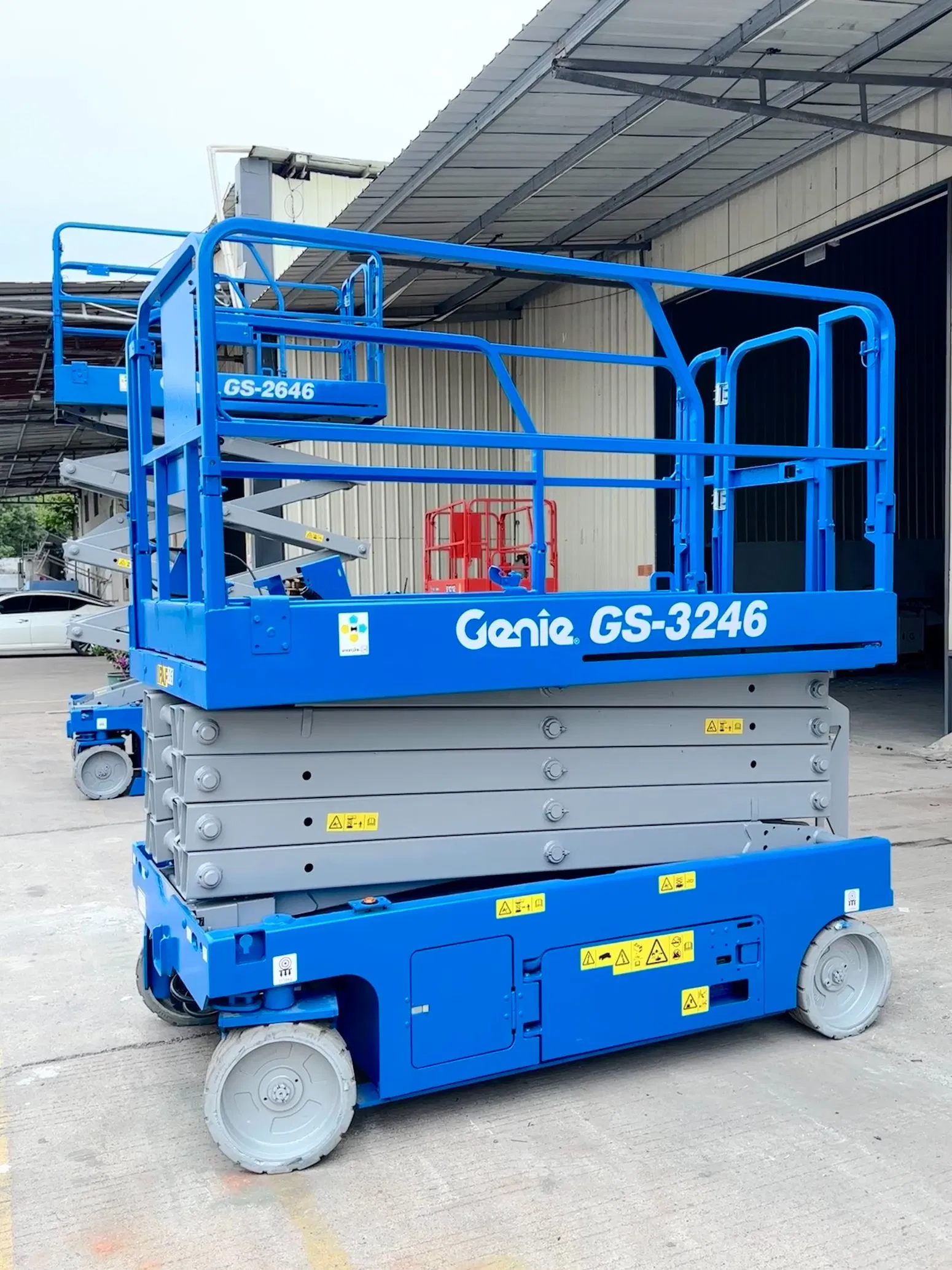 Intelligen Self-Propelled Hydraulic Scissor Lifting Equipment