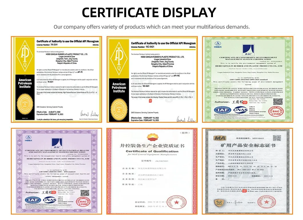 Certifications Display