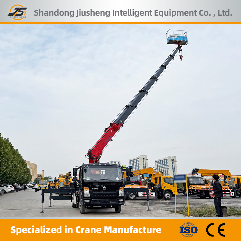 Factory Price 25m30m Telescopic Boom Lift for Warehouse Maintenance Aerial Work Platform