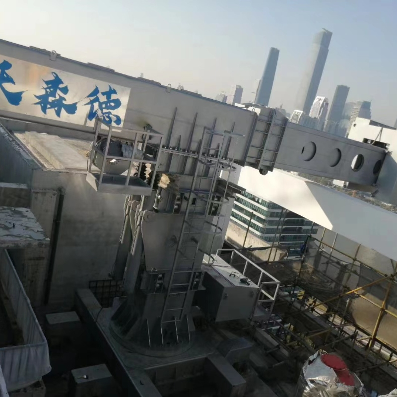 Building Maintenance System for Glass Facade and Window Clean Maintenance/Customized Bmu