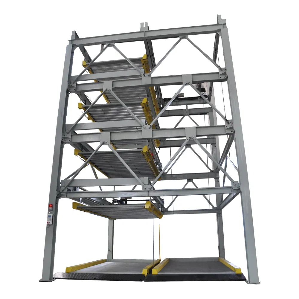 Two Floor Puzzle Parking System for 7 Cars CE Certificated Tabitha