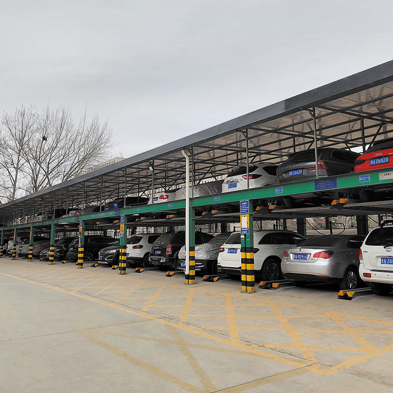 Custom Steel Structure CE Approved Smart Parking Systemparking Equipment for Industrial Park Zone Estate