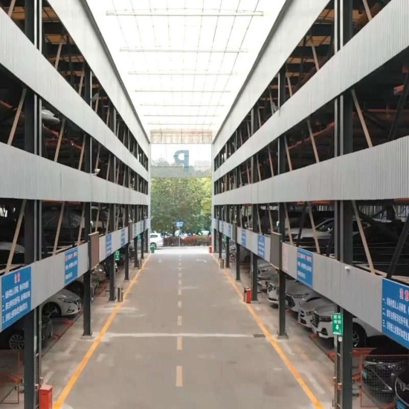 Automated Parking Garage Multiple Floor Elevating Parking Equipment with Quasi Unmanned Operation