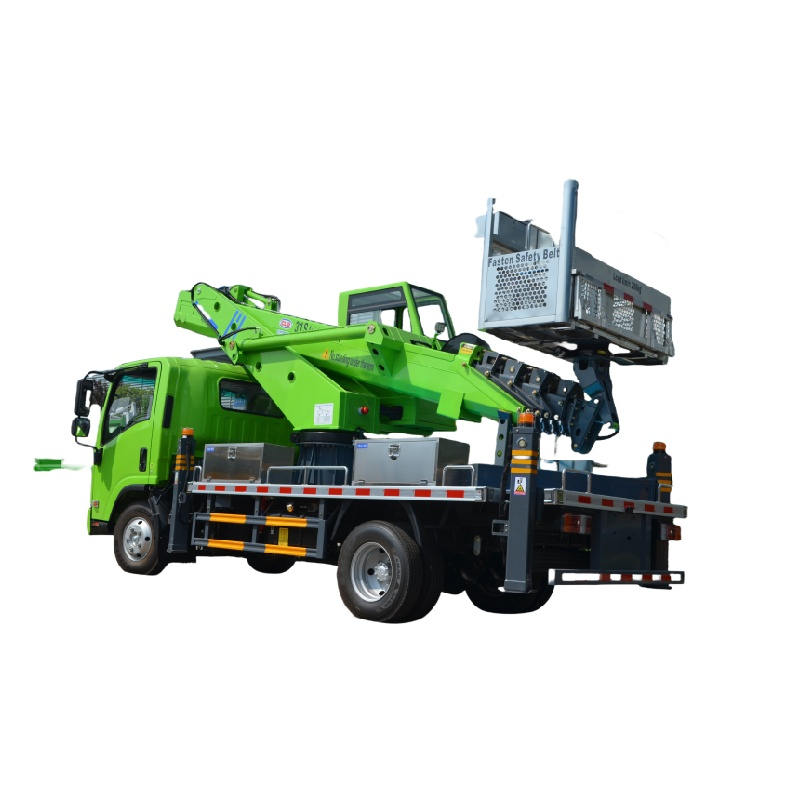 Isu Zu Hybrid 28m-32m Telescopic/Articulating Boom for Complex Access with Versatile Reach