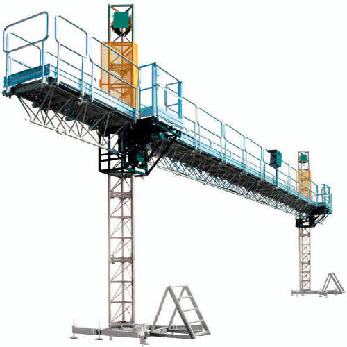 Automatic Platform Protection Wall Maintenance Platform
