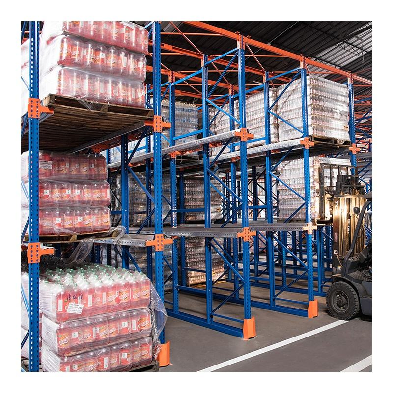 Premium Drive-in Pallet Racking System with Fast Access to Position Fifo Storage